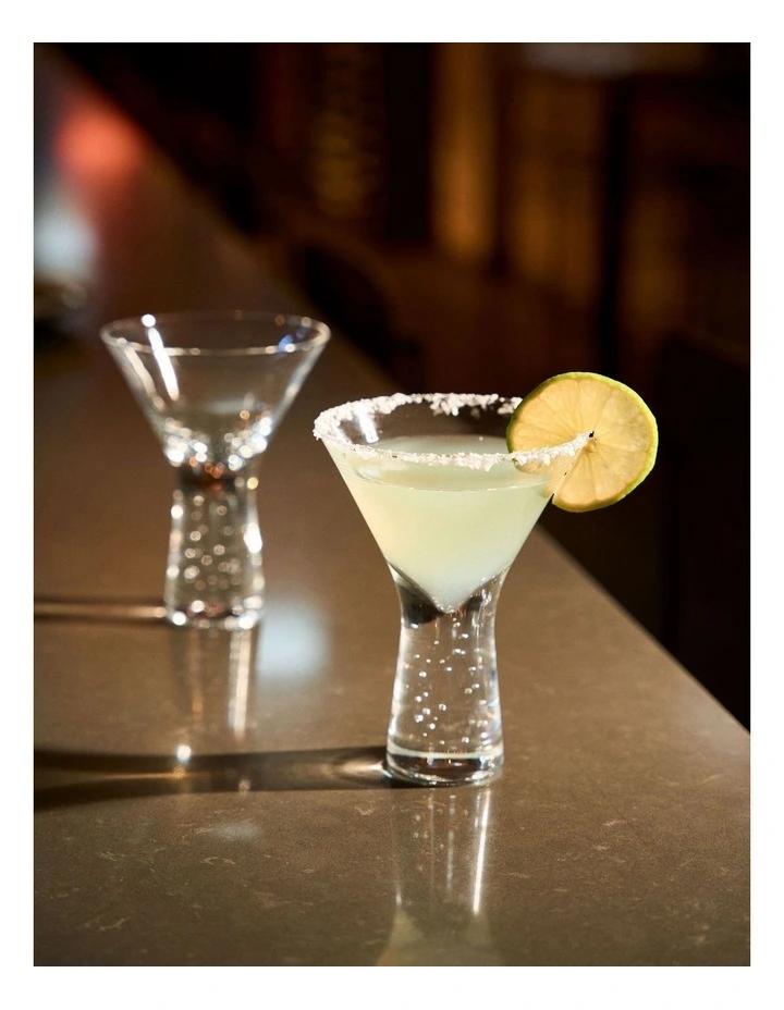 Willie Martini Glass Set 2 Piece in Clear image 3
