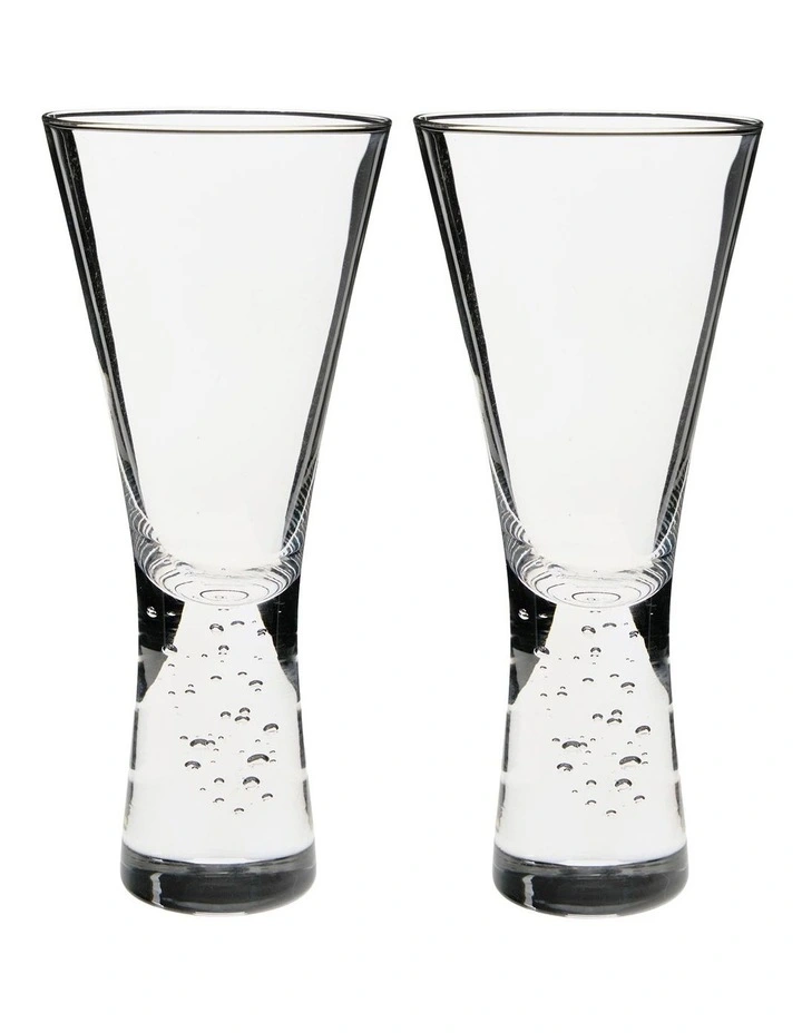 Willie White Wine Glass Set 2 Piece in Clear image 1