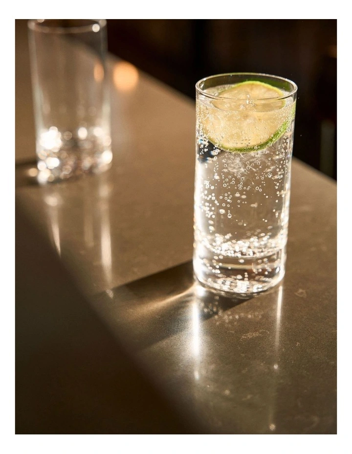 Willie High Ball Glass Set 2Piece in Clear image 3