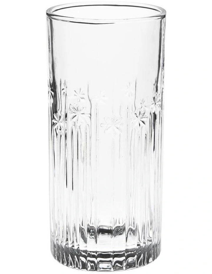 Jollie Highball Glass Set 4 Pieces in Clear image 2