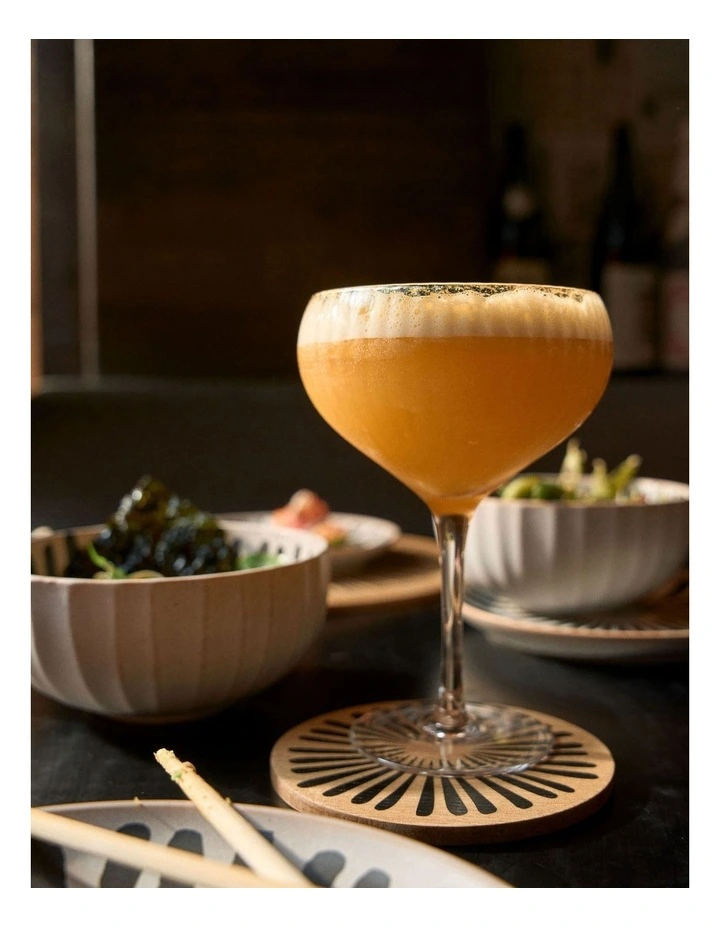 Kimmie Coasters Pack Of 4 in Black image 3