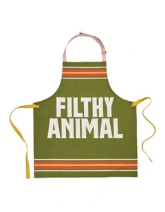 Sunnie You Filthy Animal Apron in Multi