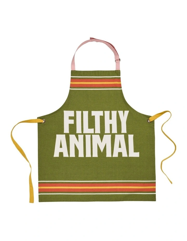 Sunnie You Filthy Animal Apron in Multi image 1
