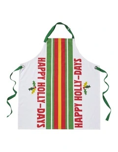 Jollie Apron in Happy Holly Days