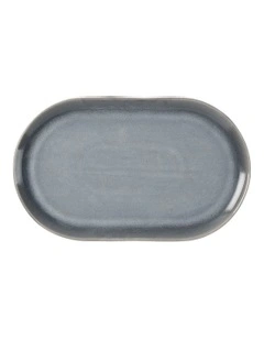 Bobbie Medium Platter in Slate