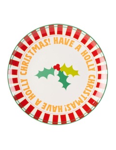 Hottie Jollie Serving Plate in Multi