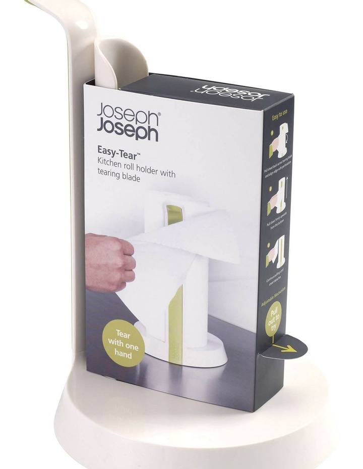 Joseph Joseph Easy Tear Kitchen Roll Holder White Green Myer