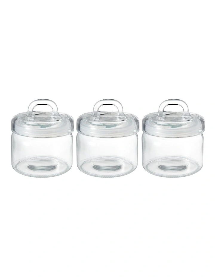 Refresh Canister Set 750ml 3 Piece in Clear image 2