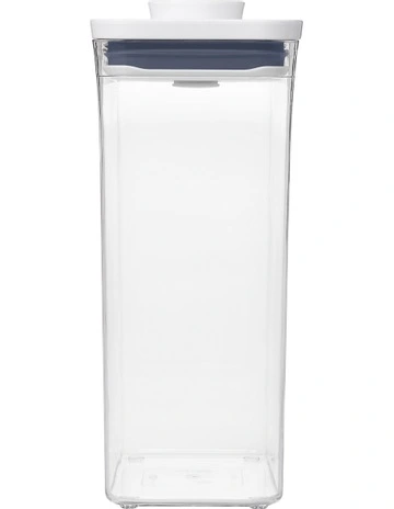 Pop Medium Rectangle Container 2.6L in Clear