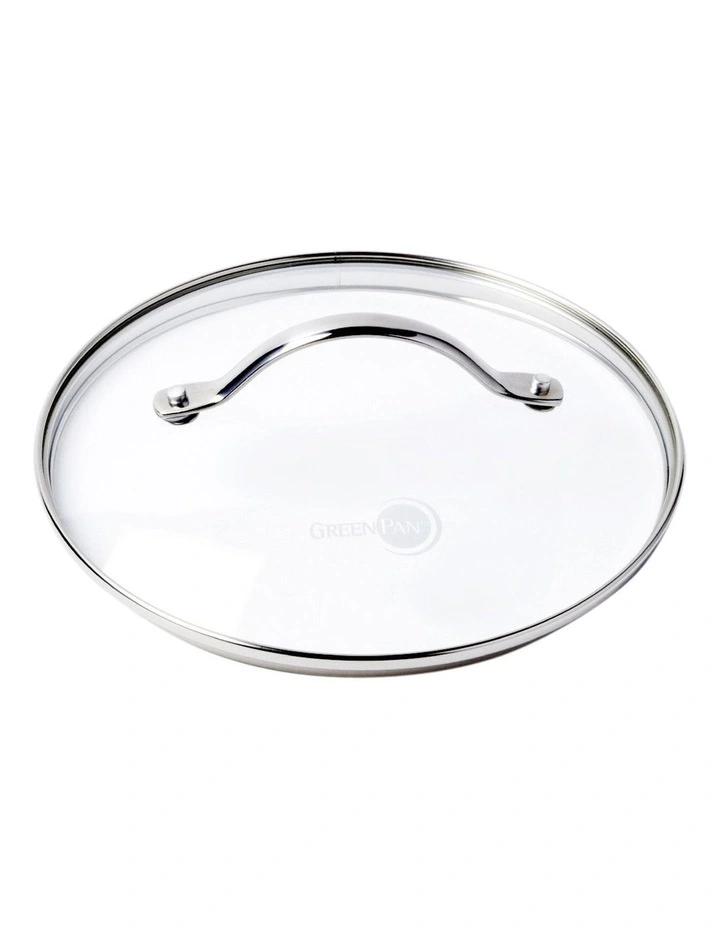 Glass lid 20cm in Clear image 1