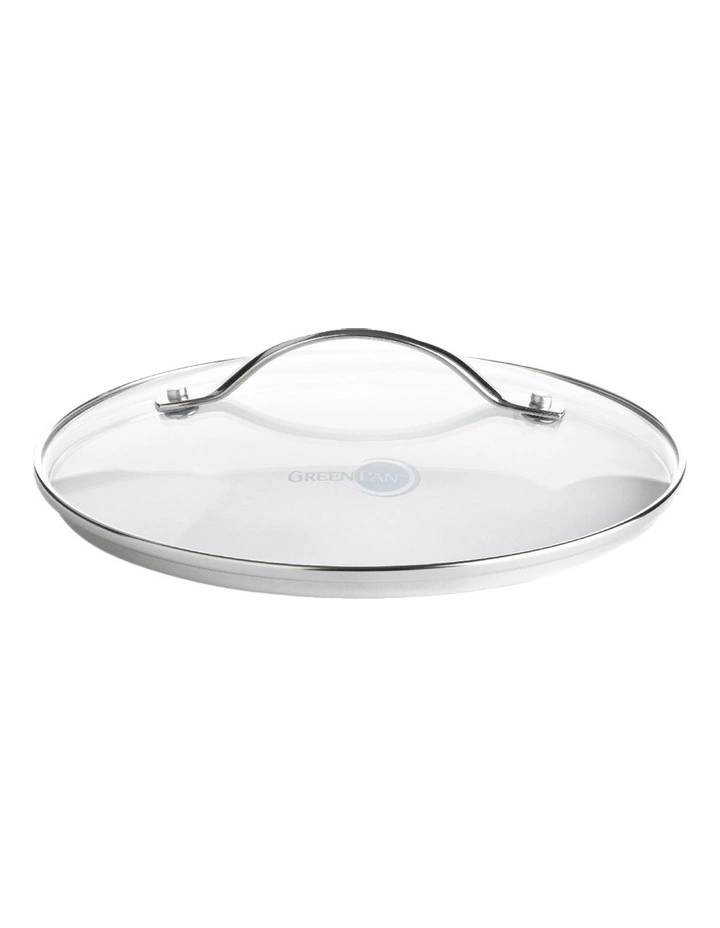 Glass lid 20cm in Clear image 2