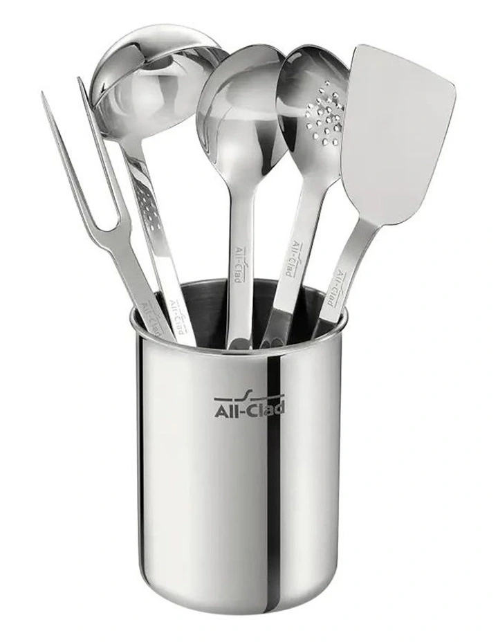 Stainless Steel Tool Set in Silver image 1
