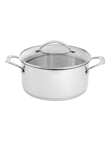 Dutch Oven 24cm/4.8L in Silver