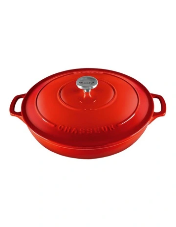 Low Round Casserole 30cm/2.5L in Red