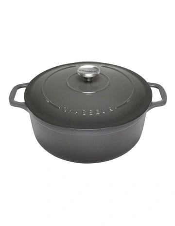Round French Oven 28cm/6.1L in Caviar