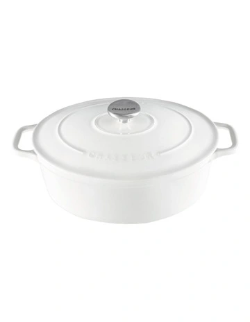 Oval French Oven 27cm/4 L in Brilliant White