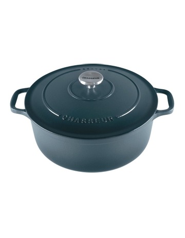 Round French Oven 4 Litre in Liquorice Blue