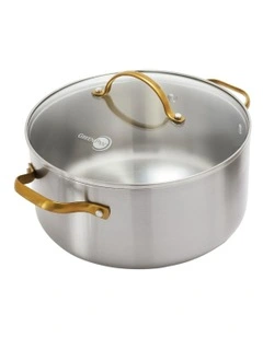 Padova Reserve Casserole 24cm/4.91L PFAS-free in Silver