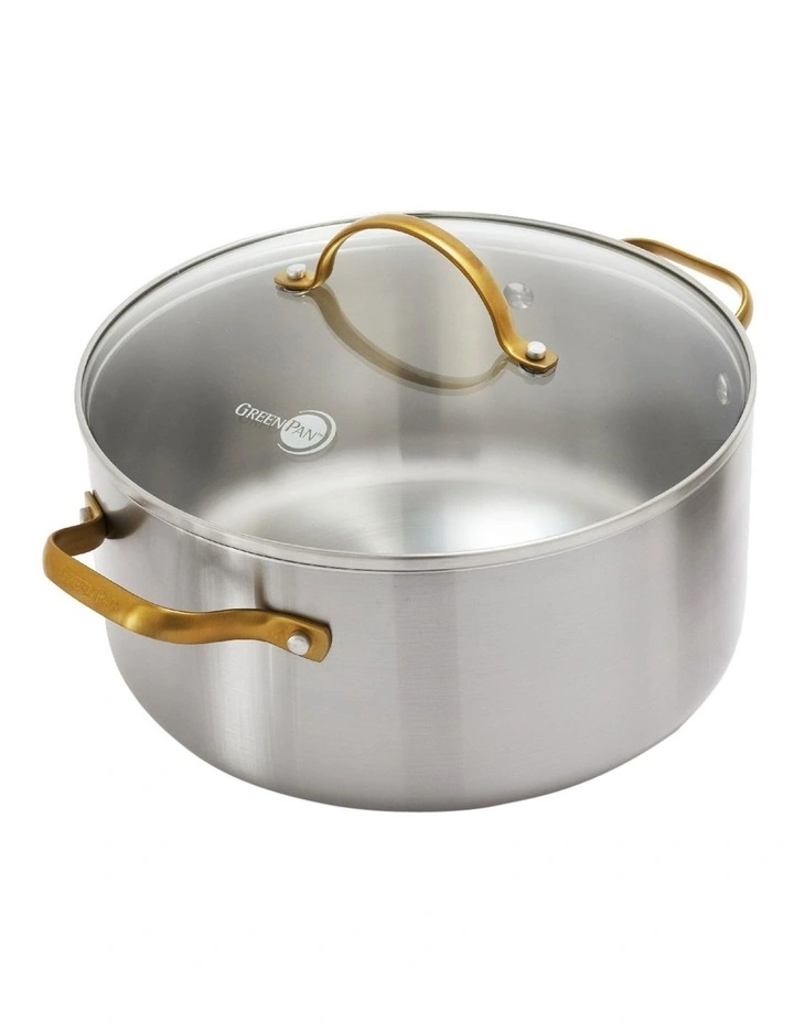 Padova Reserve Casserole 24cm/4.91L PFAS-free in Silver image 1