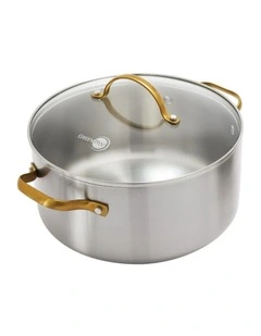 Padova Reserve Casserole 24cm/4.91L PFAS-free in Silver