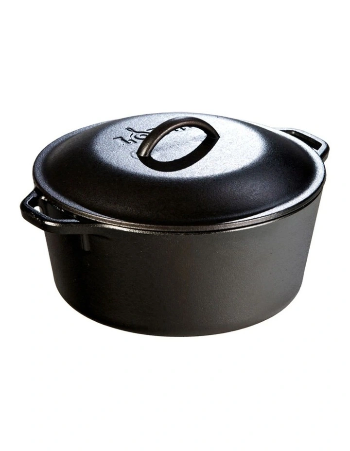 Cast Iron Dutch Oven 5L in Black image 1
