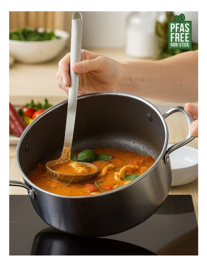 APEX Covered Casserole 24cm/4.91L PFAS-free ceramic non-stick image 2