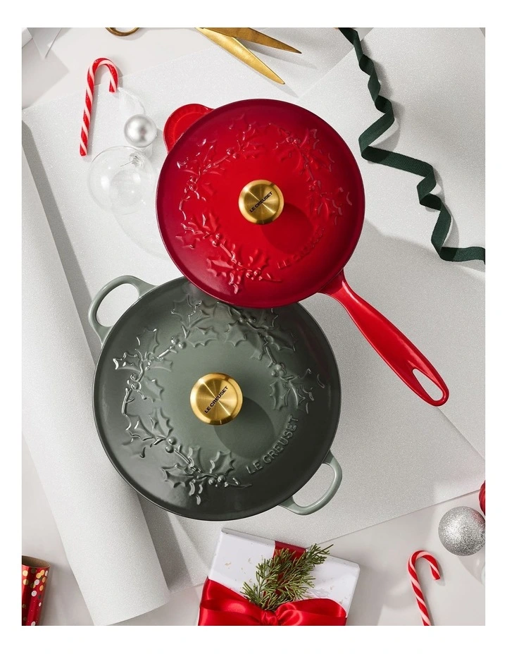 Chef's Oven Holly Gold Knob 26cm in Thyme image 7