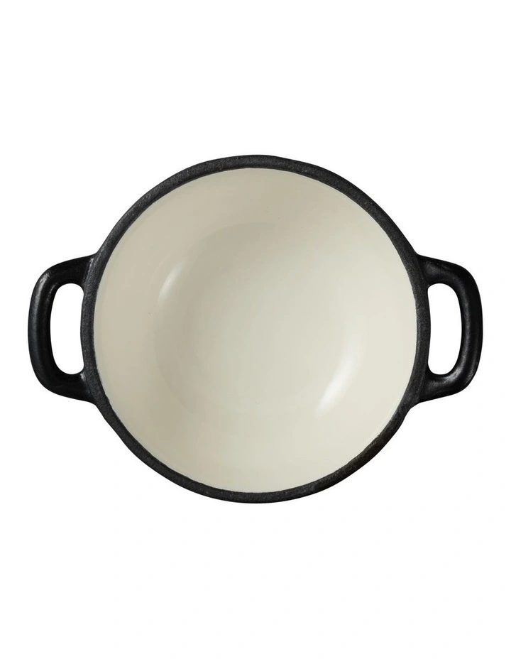 Cast Iron Cocotte 9.5cm/260ml in Black image 4