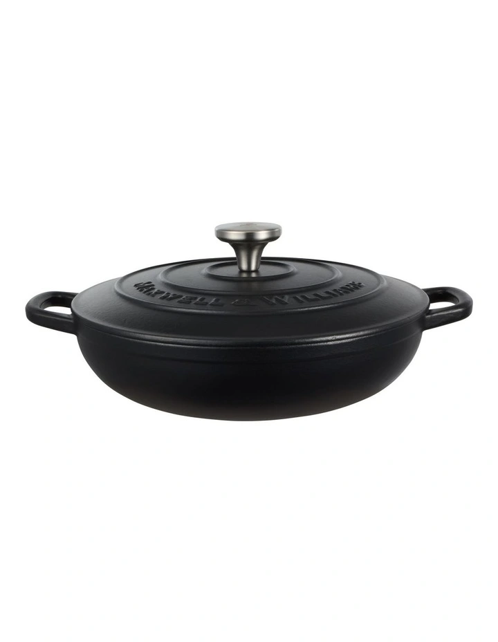 Cast Iron Braiser 27cm/3.3L in Black image 1