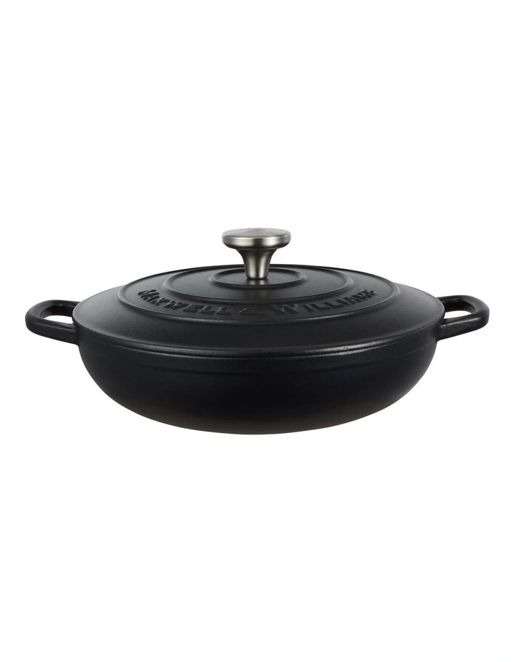Cast Iron Braiser 27cm/3.3L in Black image 1