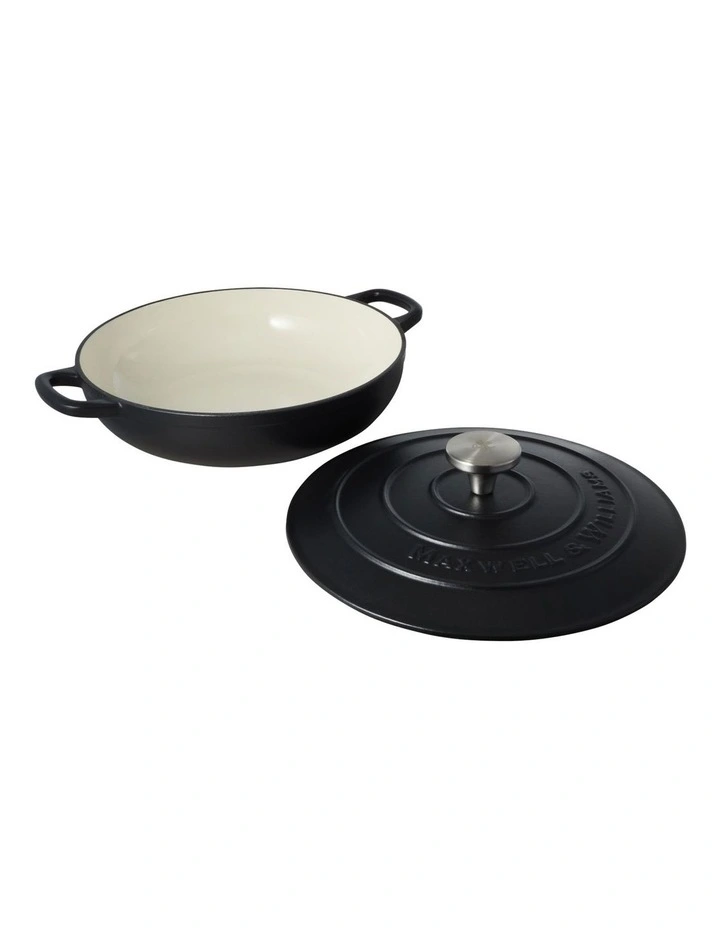 Cast Iron Braiser 27cm/3.3L in Black image 2