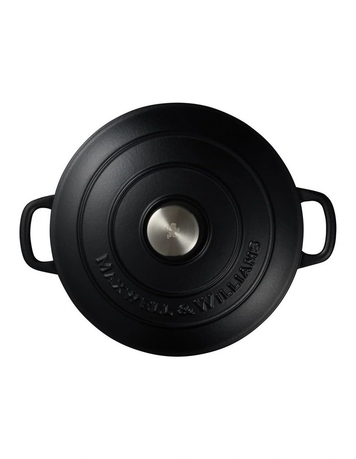 Cast Iron Braiser 27cm/3.3L in Black image 3