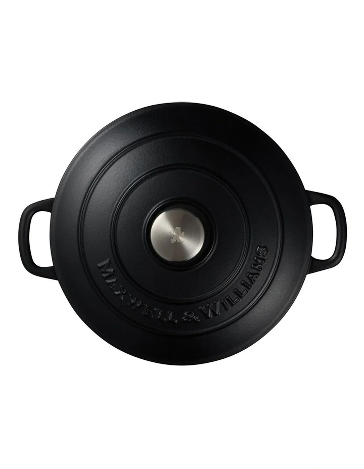 Cast Iron Braiser 27cm/3.3L in Black image 3