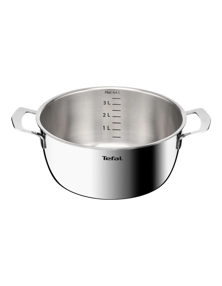 Emotion  Gourmet Induction Uncoated Dutch Oven 24cm in Stainless Steel Uncoat image 4