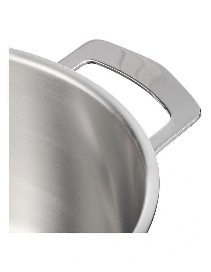 Emotion  Gourmet Induction Uncoated Dutch Oven 24cm in Stainless Steel Uncoat image 7