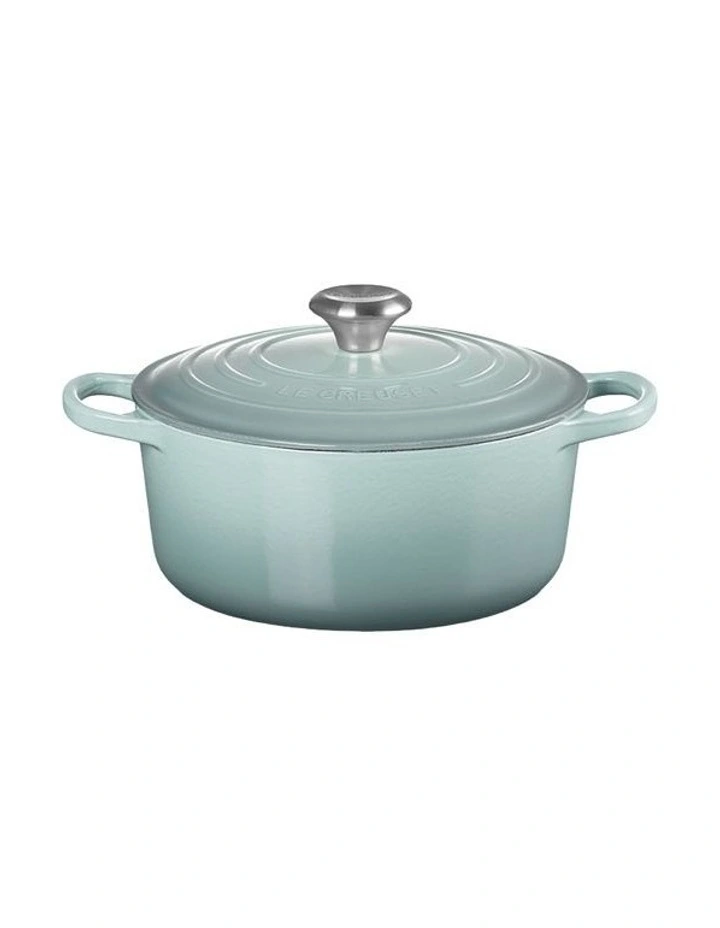 Signature Round Casserole 24cm in Sea Salt image 2