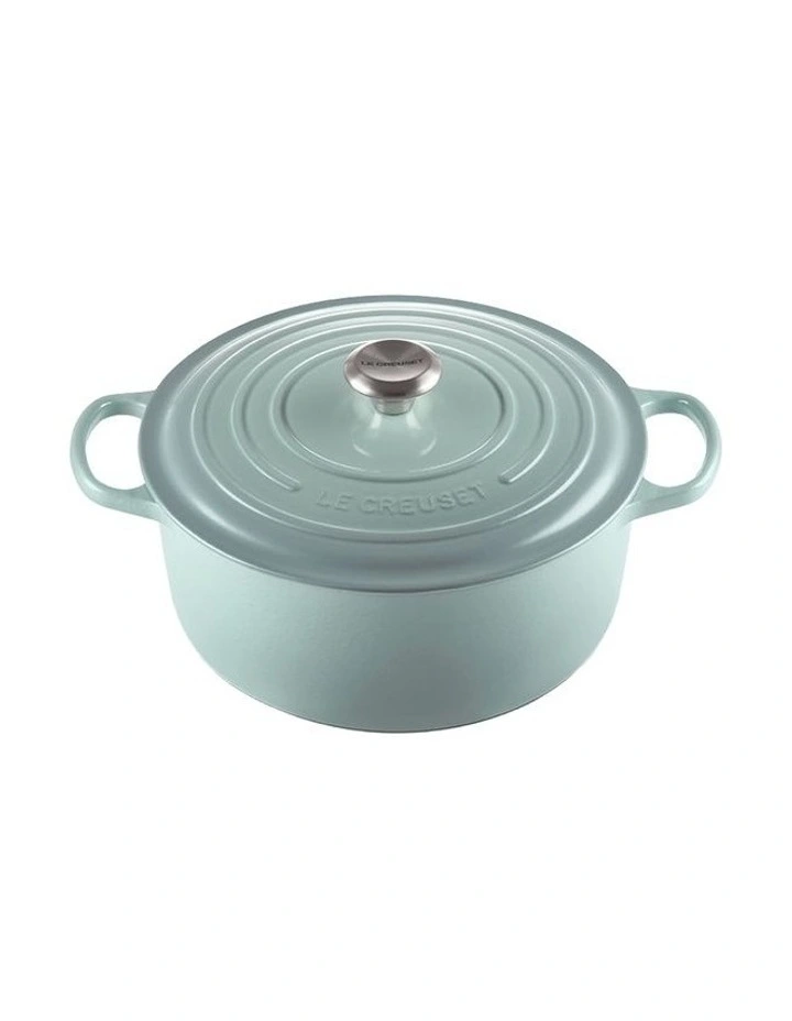 Signature Round Casserole 28cm in Sea Salt image 3