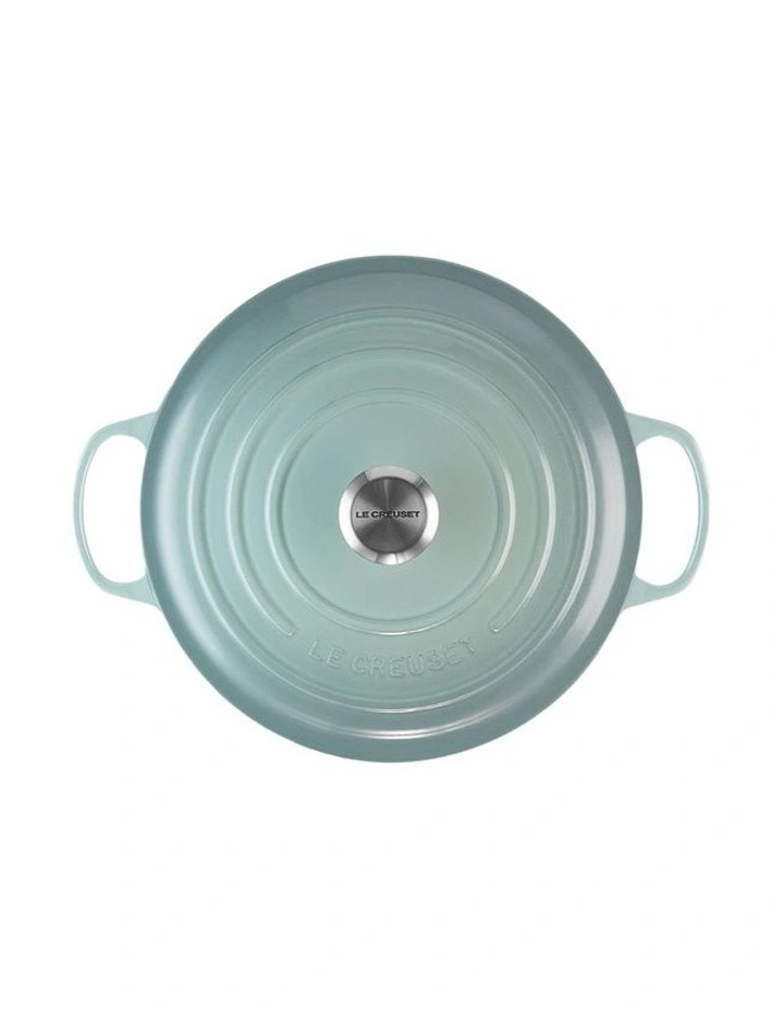 Signature Round Casserole 28cm in Sea Salt image 4