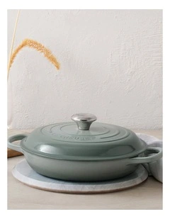 Signature Shallow Casserole 30cm in Sea Salt