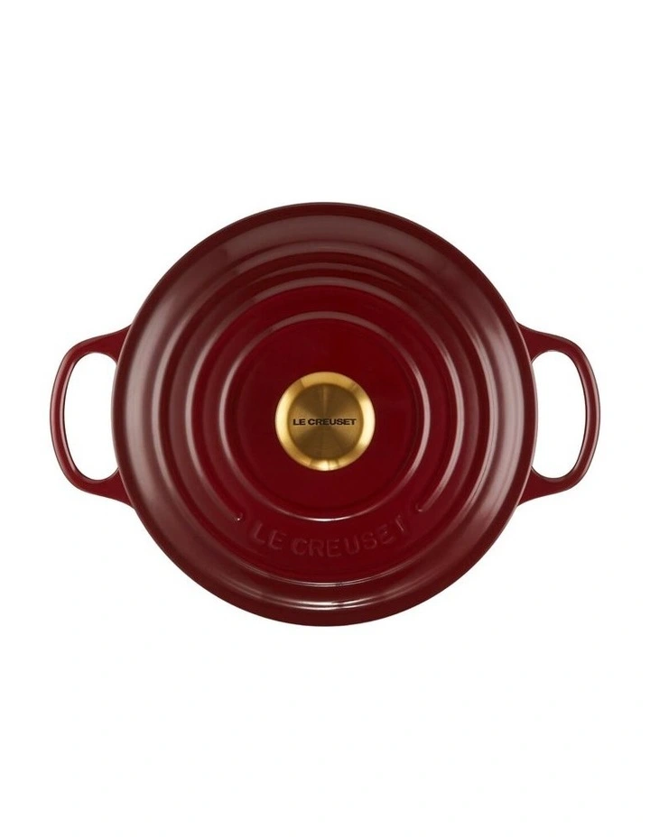Signature 24cm/4.2L Round Casserole Dish in Garnet image 6