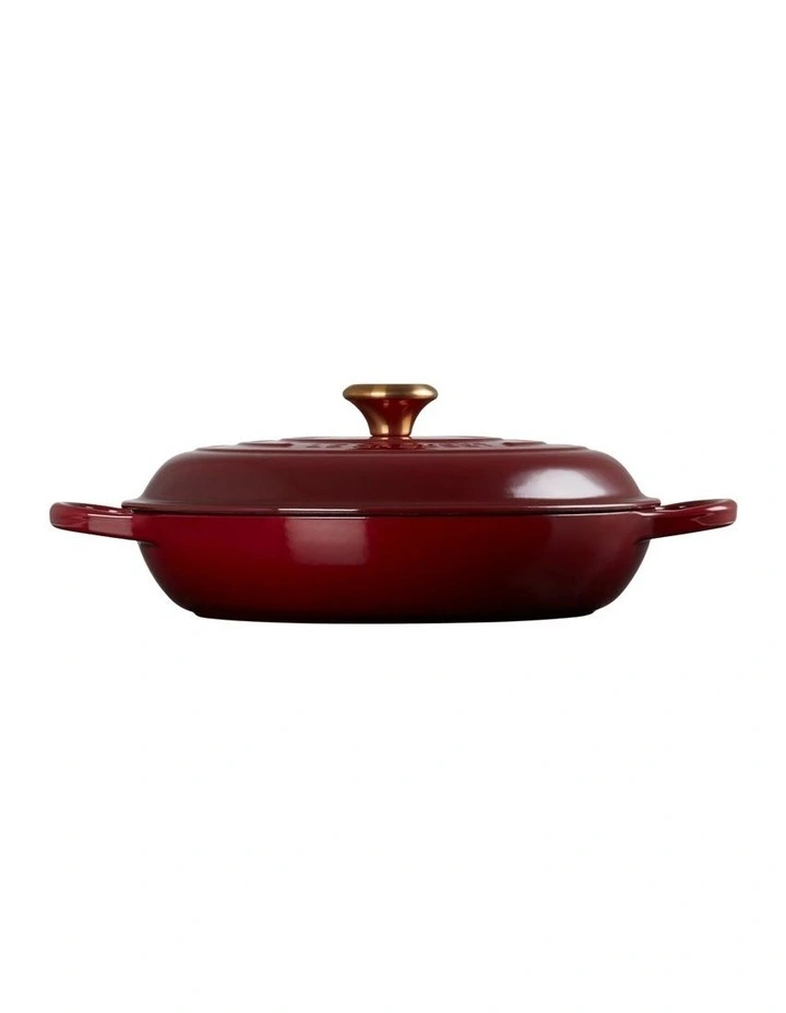 Signature 30cm/3.2Lt Shallow Casserole Dish in Garnet image 3