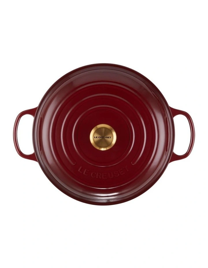 Signature 30cm/3.2Lt Shallow Casserole Dish in Garnet image 5