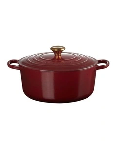 Signature 28cm/6.7L Round Casserole Dish in Garnet
