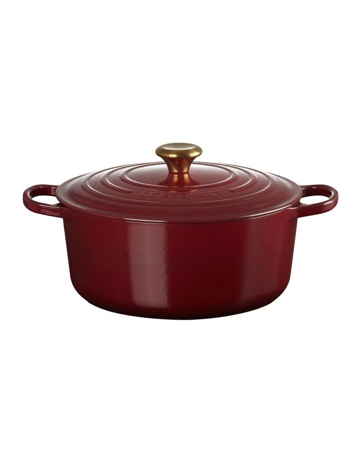Signature 28cm/6.7L Round Casserole Dish in Garnet image 1