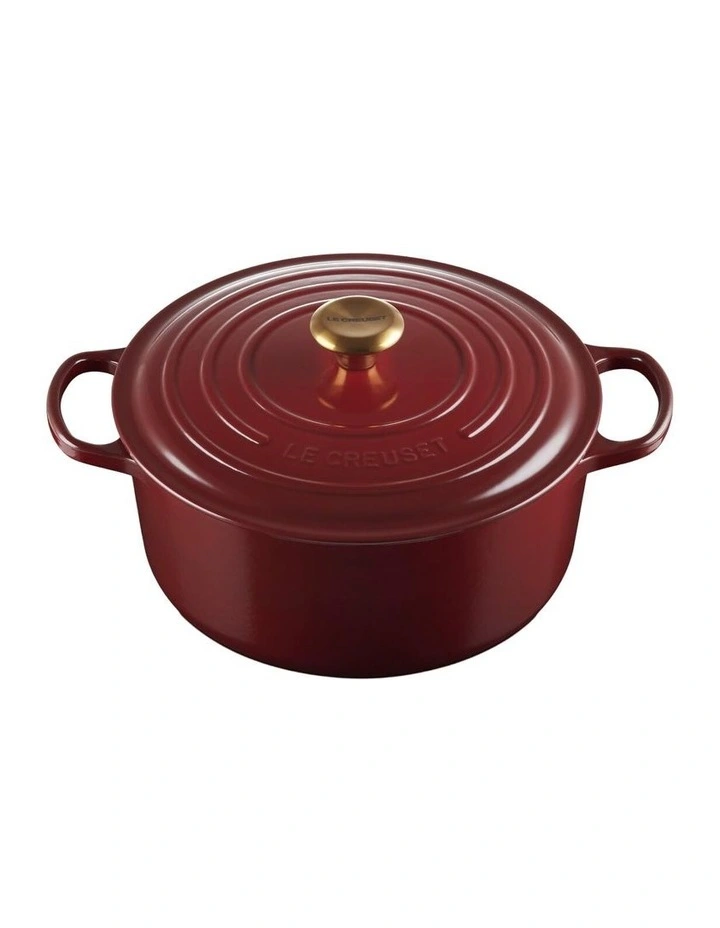 Signature 28cm/6.7L Round Casserole Dish in Garnet image 3