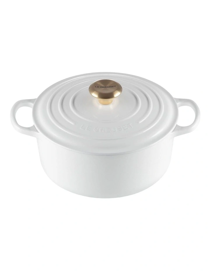 Signature 24cm / 4.2L Round Casserole White image 3