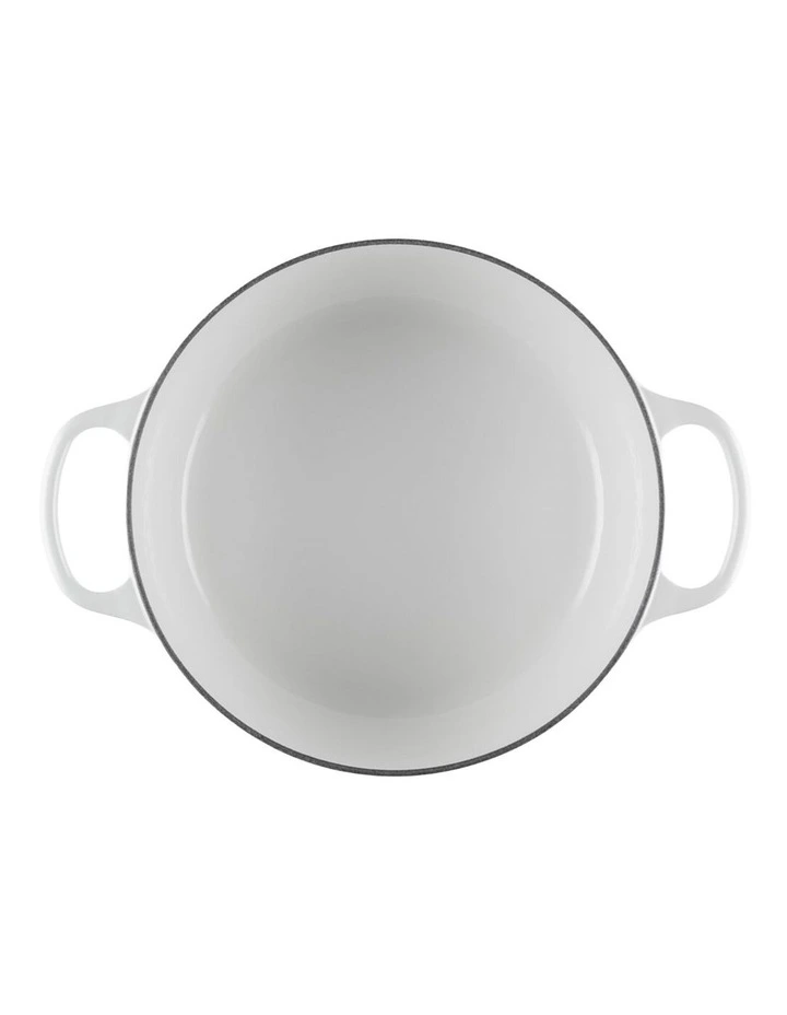Signature 24cm / 4.2L Round Casserole White image 5