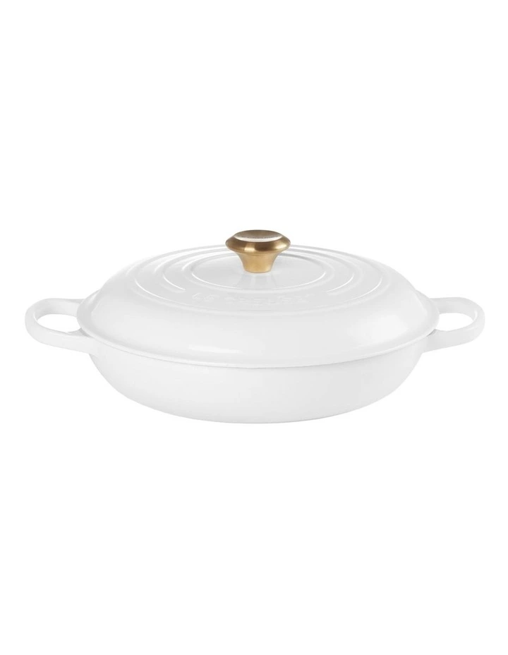 Signature 30cm / 3.2L Shallow Casserole White image 1