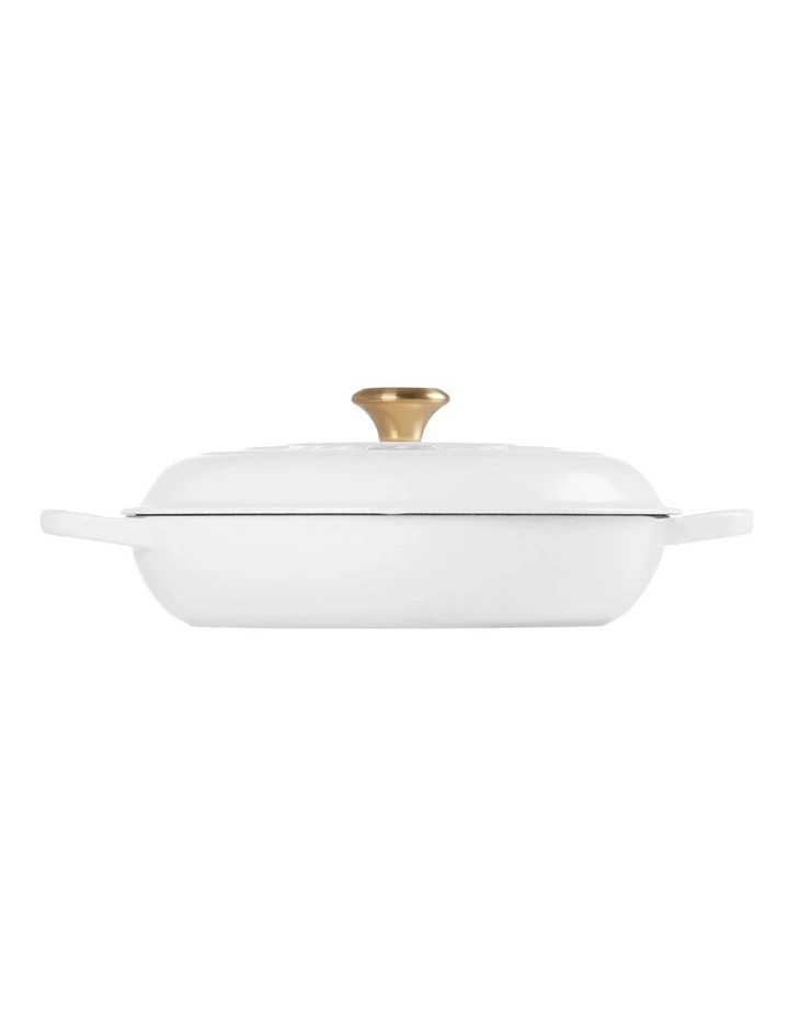 Signature 30cm / 3.2L Shallow Casserole White image 3