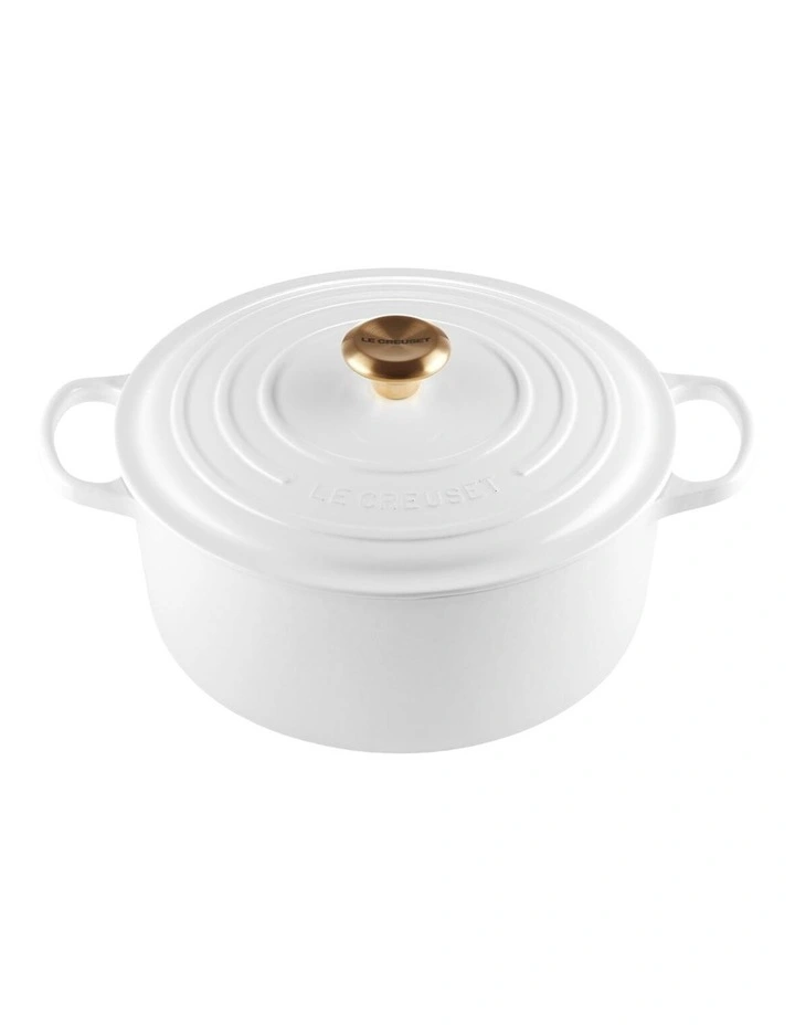 Signature 28cm / 6.7L Round Casserole White image 3